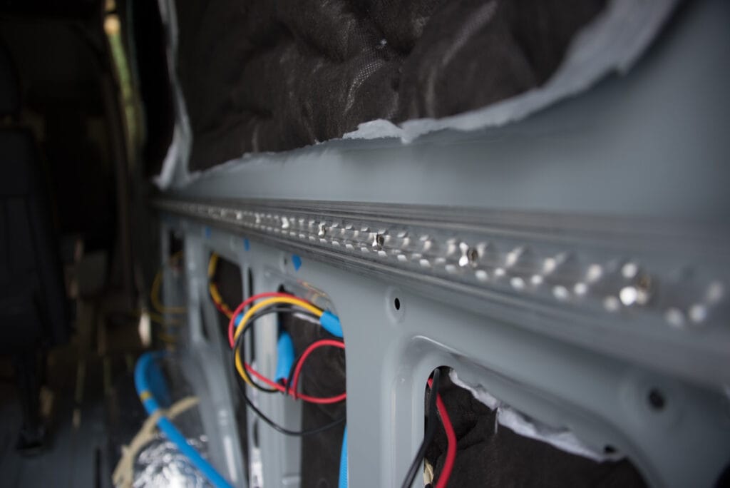 Aluminum l-track makes a reconfigurable tie-down system
