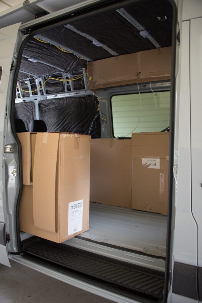 We'll put a removable cabinet in the doorway - we don't need all the entry space.