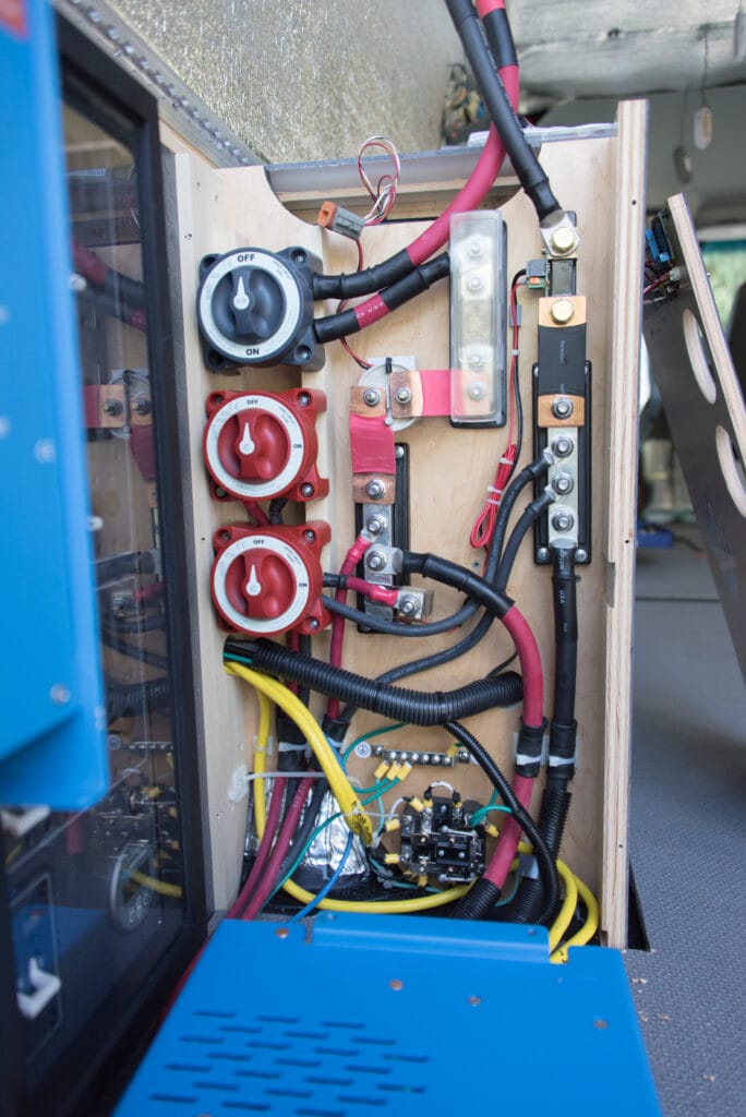 How many crimped cables in this picture?