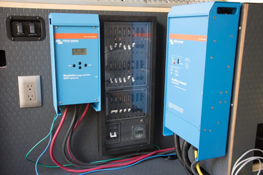 Solar Controller is on the left of the picture