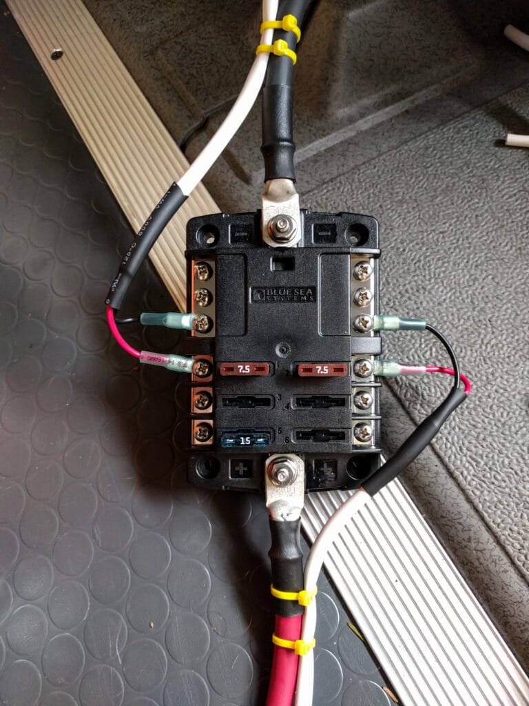 Blue Sea 6-fuse block
