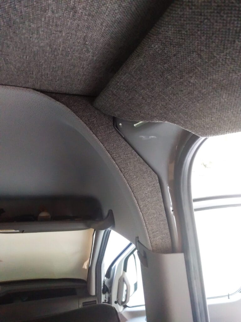 Cab headliner hole cover