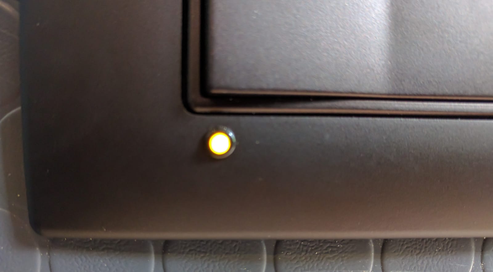 Heater switch LED
