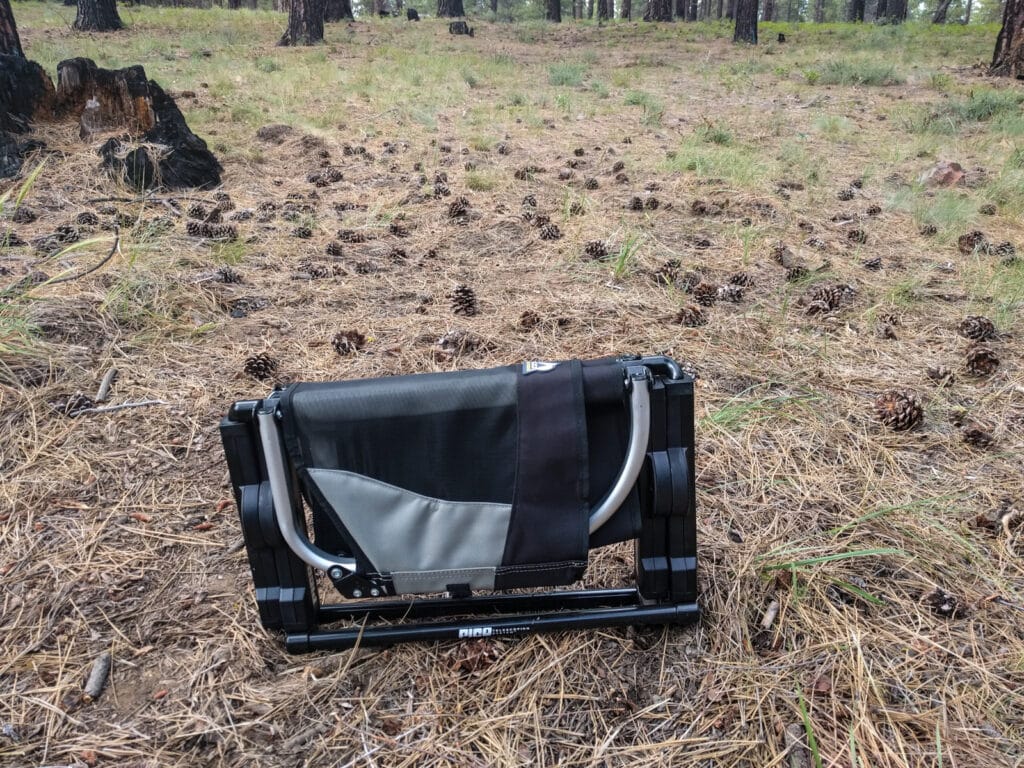 Pico chair folded up