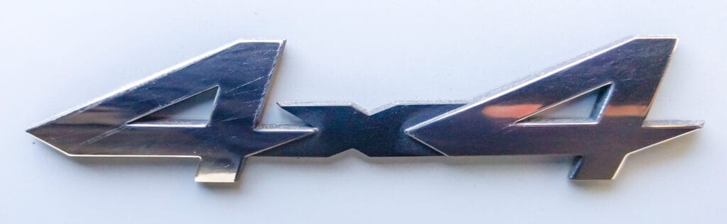 Sprinter 4x4 badge