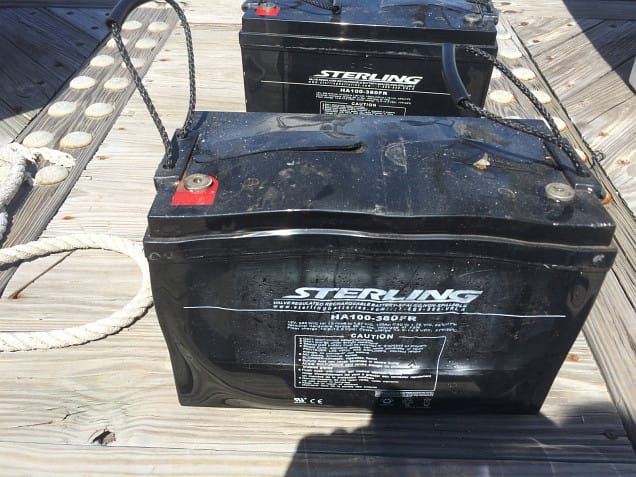Swollen Sterling 12v Battery