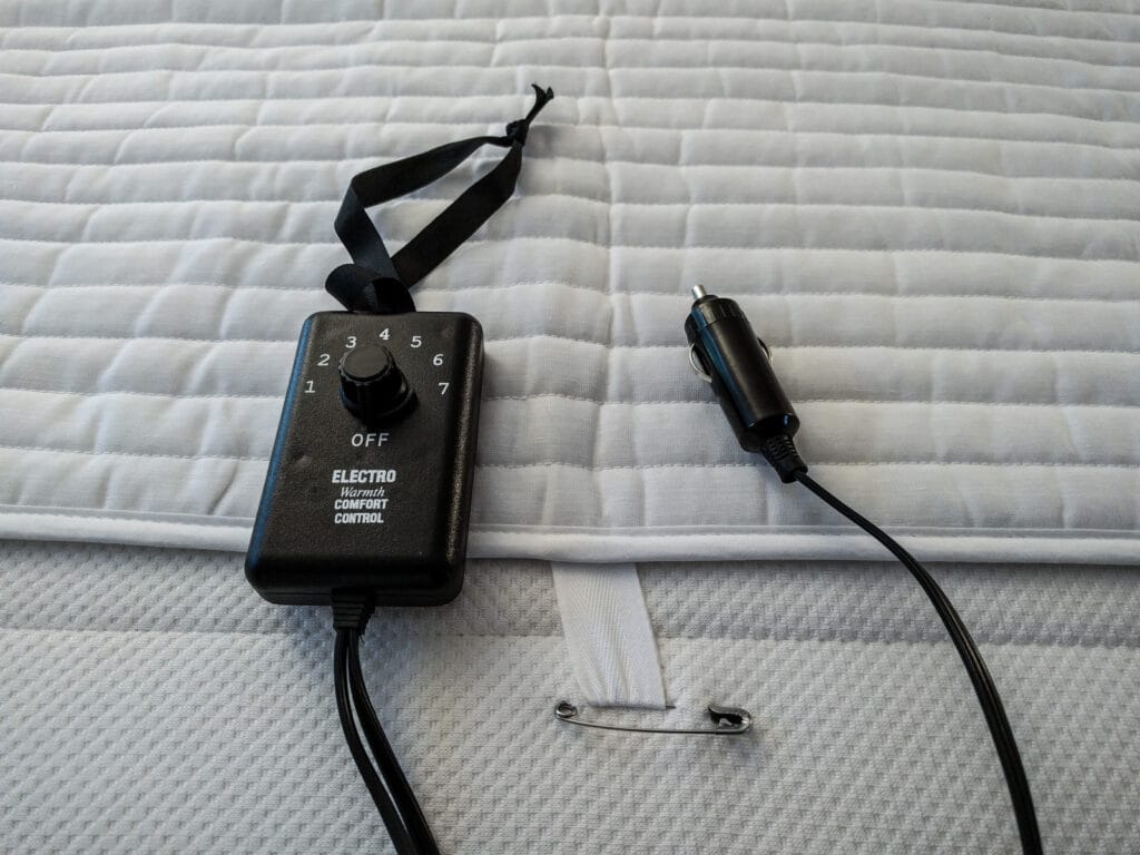 ElectroWarmth 12v heated mattress pad