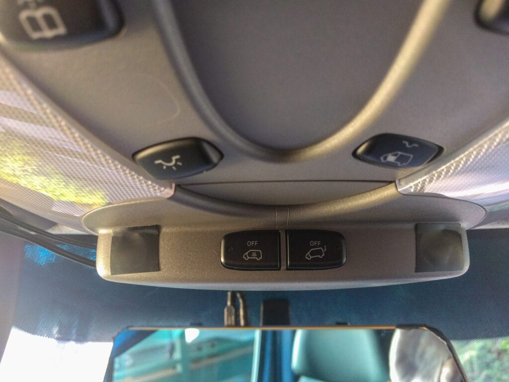 Sprinter alarm sensors and buttons
