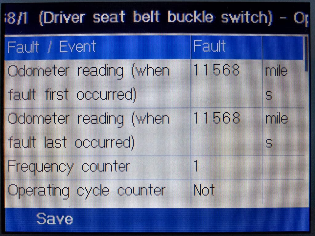 Here's the details on that error