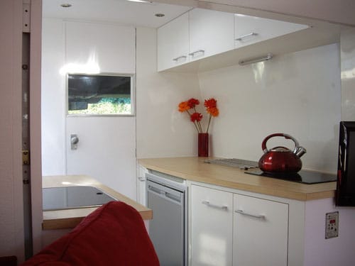 Stealth Sprinter kitchen