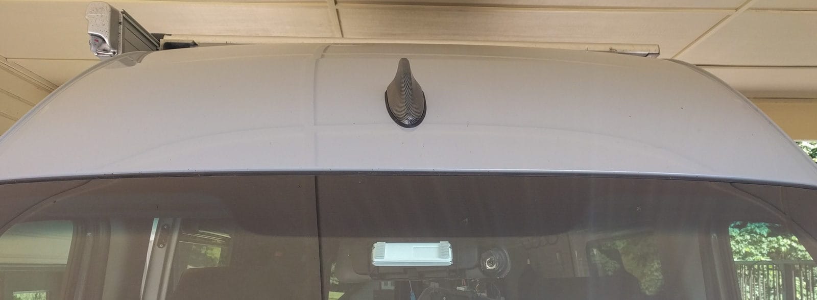 How about a shark fin antenna instead of the stock one?