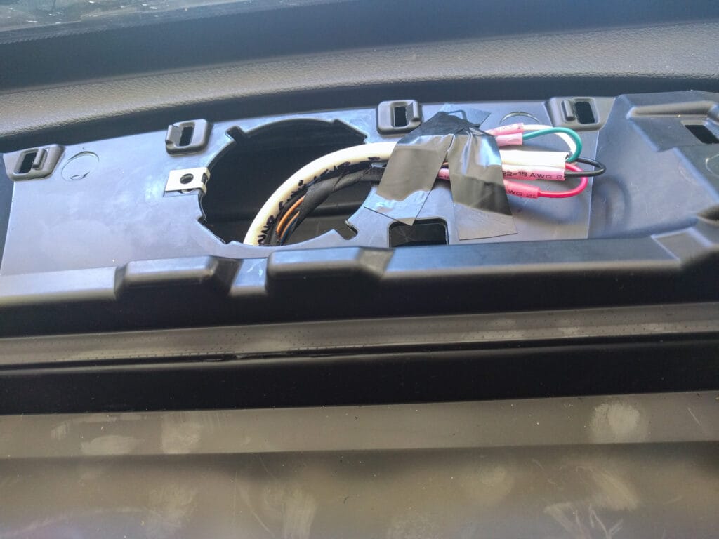 Tape the wires down so they don't rattle
