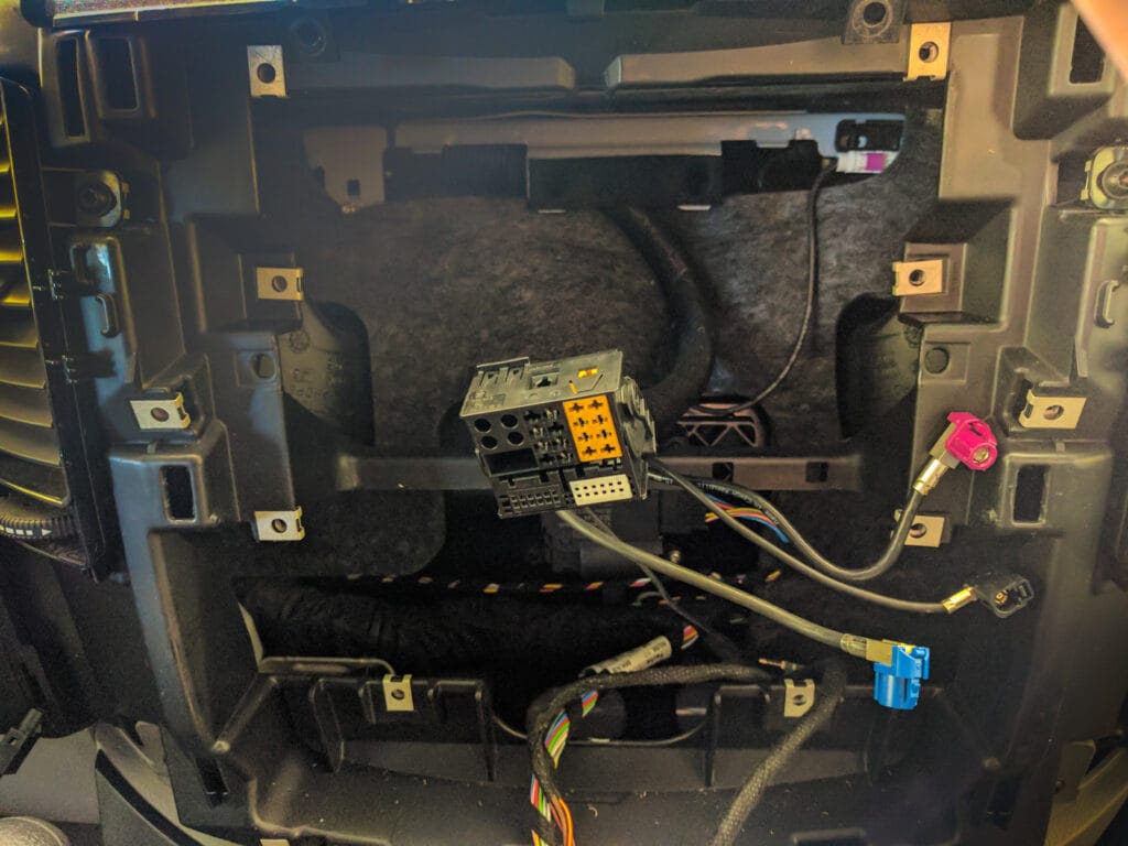 The naked center console