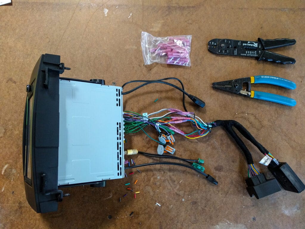 Cable crimping time!
